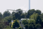 Sportflugzeug im Landeanflug