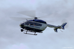 Eurocopter ec145 kurz vor der Landung
