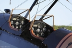 Cockpit einer Boeing Stearman PT17