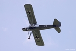 Bei passendem Windverhältnissen benötigte der Storch 50m zum Starten