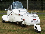 Messerschmitt Kabinenroller mit Gebäckanhänger