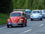 11. Oldtimer-Sauerlandrundfahrt 16.05.2009 VW Kaefer Im Hintergrund  VW Kaefer, Mercedes-Benz, VW-Karmann