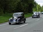 11. Oldtimer-Sauerlandrundfahrt 16.05.2009 Mercedes-Benz 170 V W136, Baujahr 1936, im Hintergrund Mercedes-Benz 220 S Ponton, Baujahr 1958