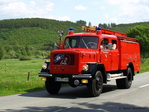 11. Oldtimer-Sauerlandrundfahrt 16.05.2009 Magirus Deutz F 150D 10 A Feuerwehr Baujahr 1965