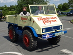 11. Oldtimer-Sauerlandrundfahrt 16.05.2009 Mercedes-Benz Unimog 411 Warsteiner