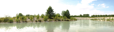 Panorama-Ansicht im ehemaligen Steinbruch