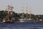 Segelschiff, Dreimaster, Russisch