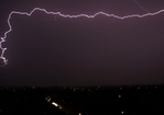 Gewitter am 6. Juli 2009 über Beckum